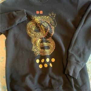 Black Dragonball Z DBZ Shenron Sweatshirt
